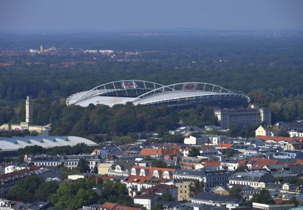 Die Feuerwehr musste am Wochenende wegen eines kleineren Brandes zur Red Bull Arena ausrücken.