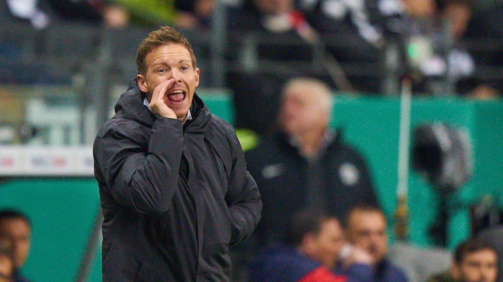RB Leipzigs Trainer Julian Nagelsmann
