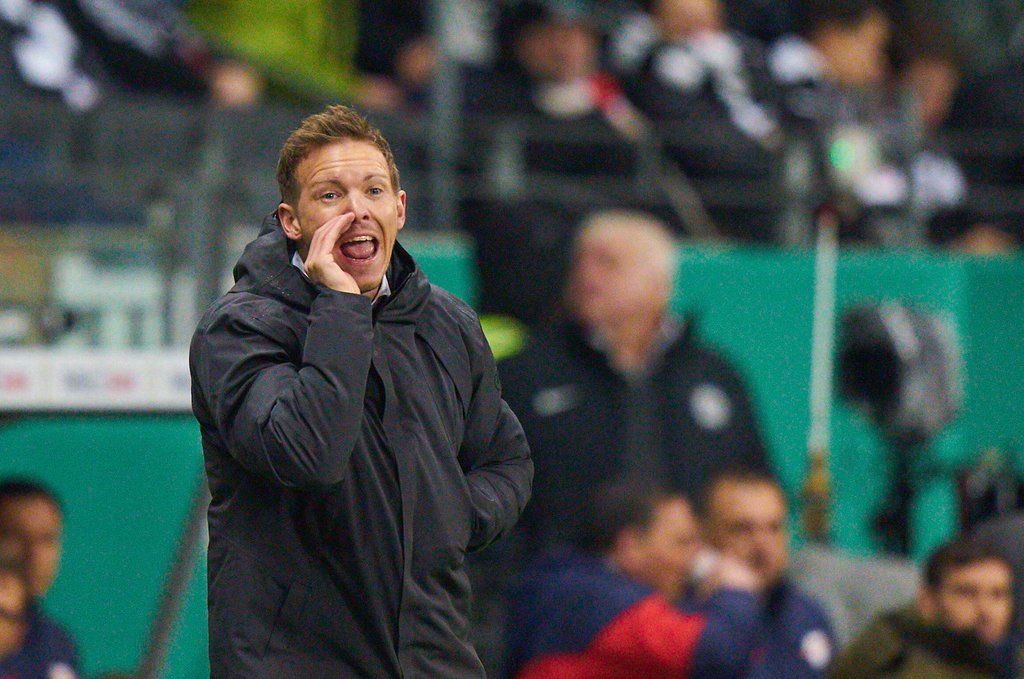 RB Leipzigs Trainer Julian Nagelsmann