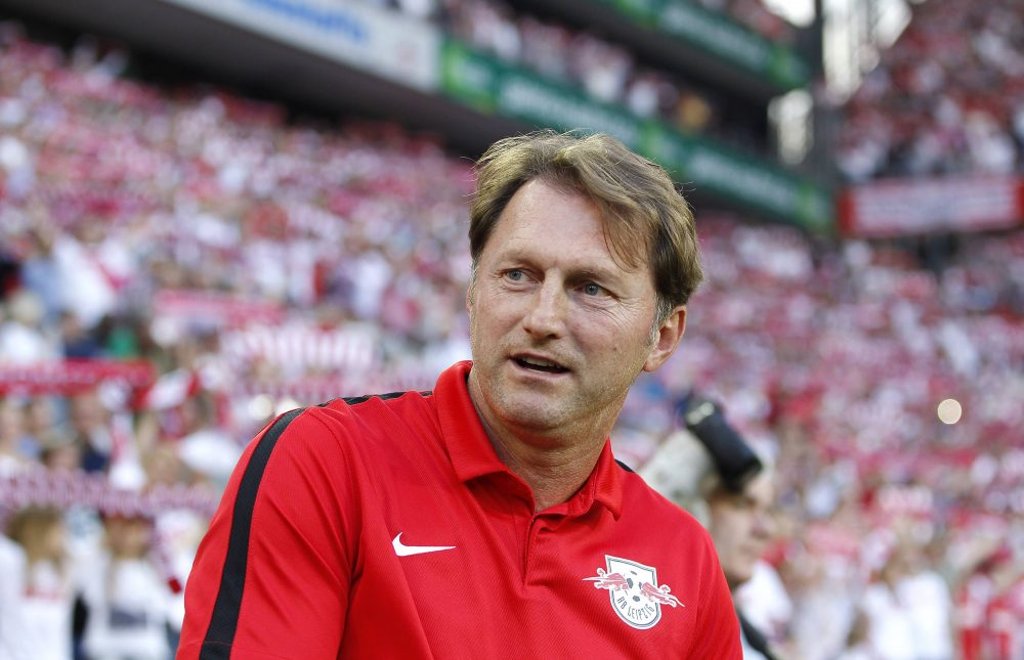 Ralph Hasenhüttl beim letzten Duell gegen den FC Köln.