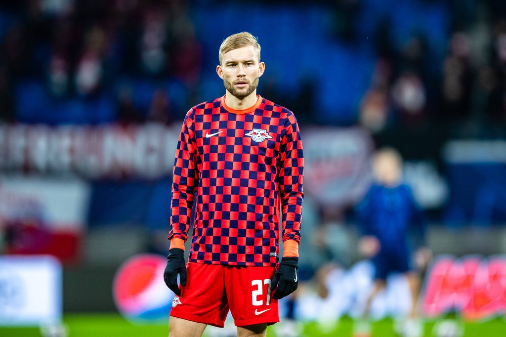 Zu Gast beim RB-Special von Sky: Führungsspieler Konrad Laimer.