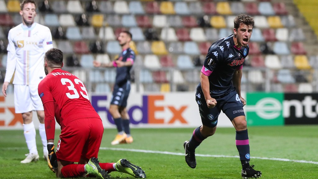 Diego Demme erzielte den Ausgleich für den SSC Neapel.