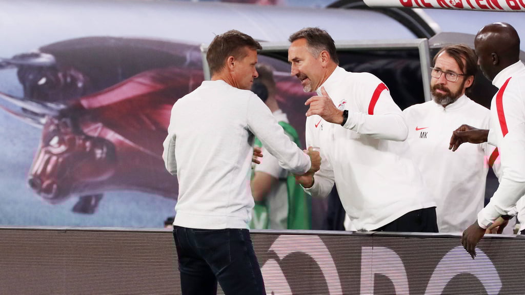 Achim Beierlorzer will Jesse Marsch am Mittwoch einbinden.