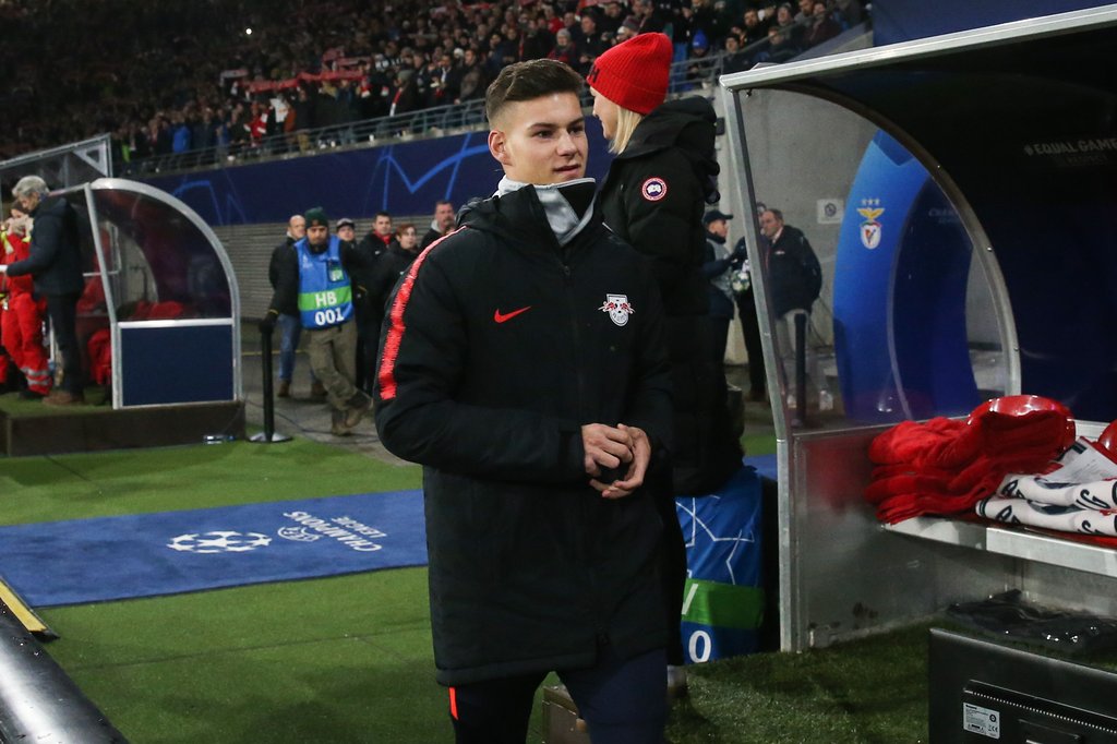 Das lange Warten auf das erste Spiel: RB Leipzigs Toptalent Tom Krauß.