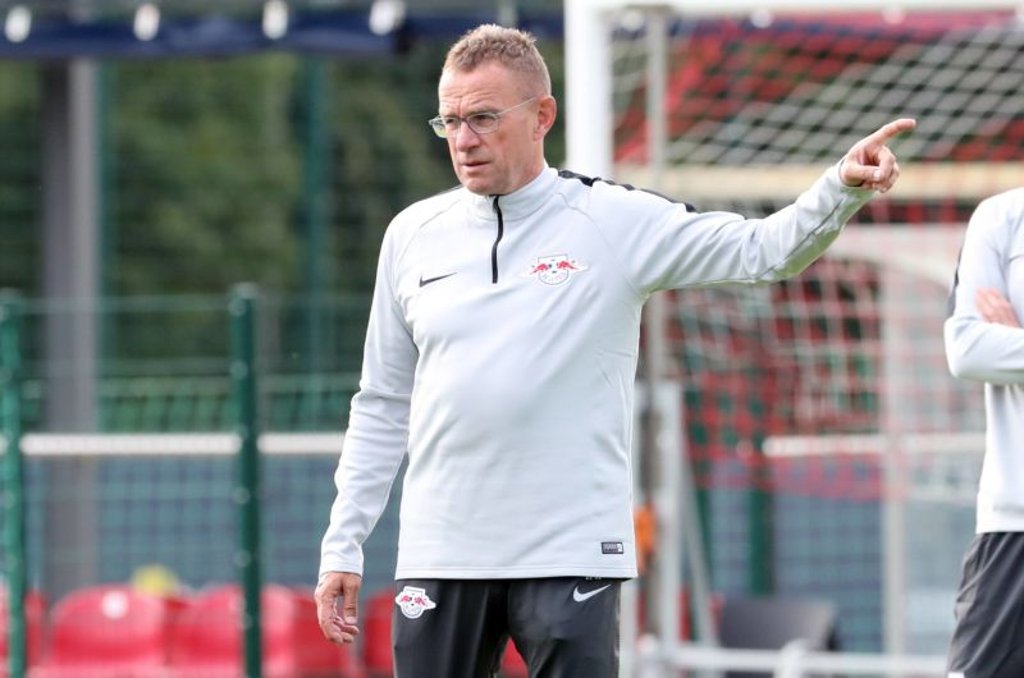 Ralf Rangnick steht wieder an der Seitenlinie bei RB Leipzig.