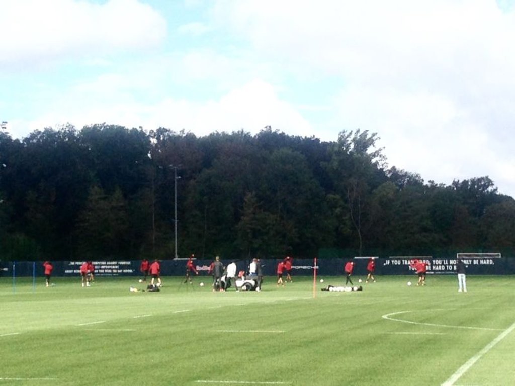 Training bei RB Leipzig