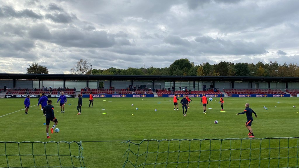 RB Leipzig trainiert in der Länderspielpause. 