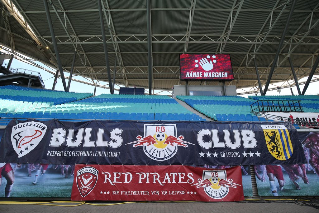 Noch müssen Fans draußen bleiben. Gegen Nürnberg sollen zumindest 8.500 wieder in die Red Bull Arena dürfen.