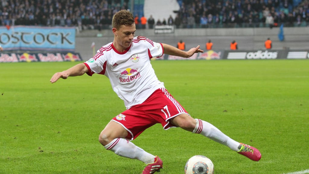 Der junge Joshua Kimmich im Jahr 2013 im Trikot von RB Leipzig.