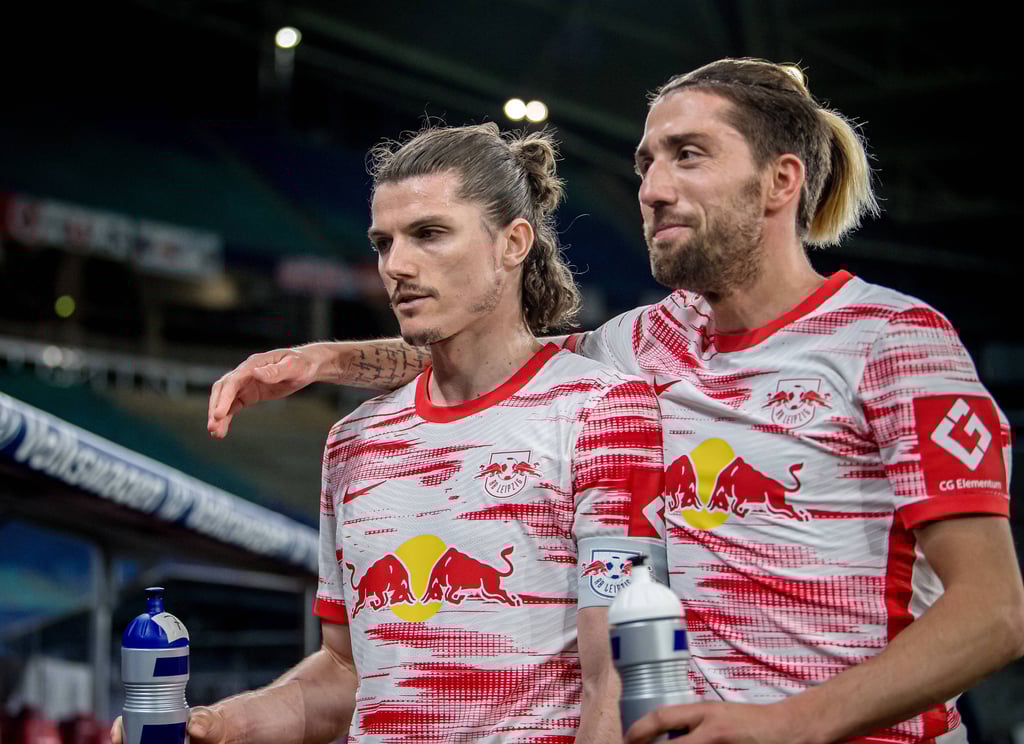Wohnten mal zusammen: Marcel Sabitzer und Kevin Kampl (r.)