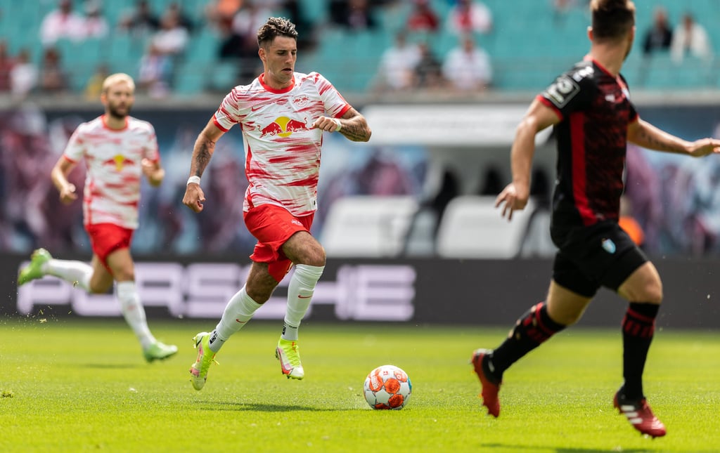 Erster Einsatz von Beginn an: Dominik Szoboszlai.