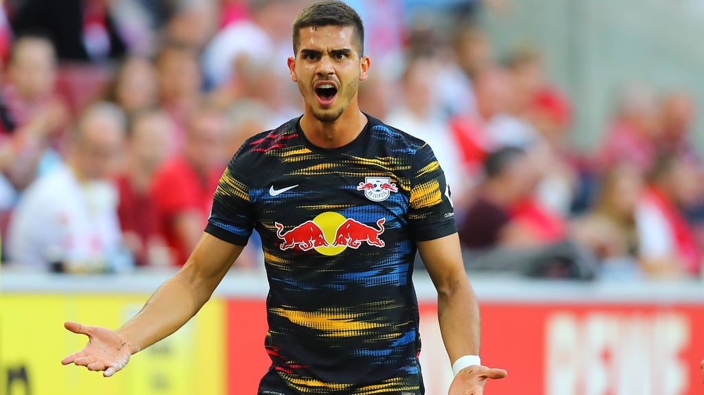 Frust statt Tore: RB Leipzigs André Silva beim Spiel gegen den 1. FC Köln.