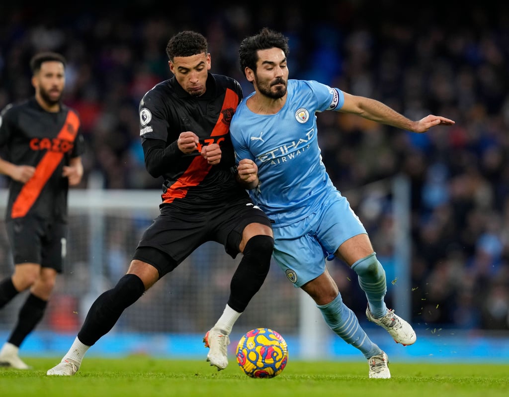 Ilkay Gündogan gewann mit Manchester City.