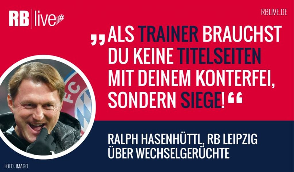 Zitat: Ralph Hasenhüttl