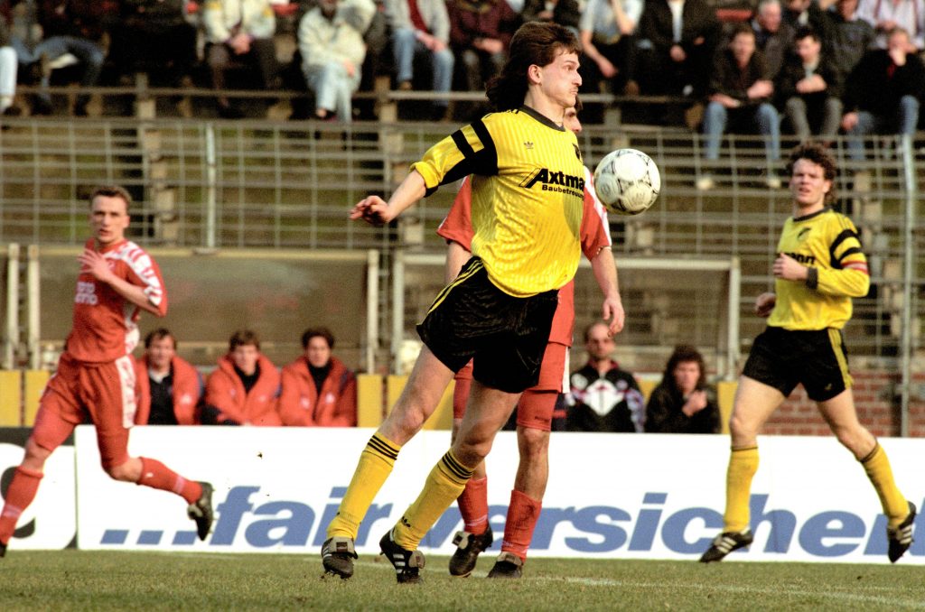 Für eine Saison Bundesligaspieler: Frank Edmond 1993