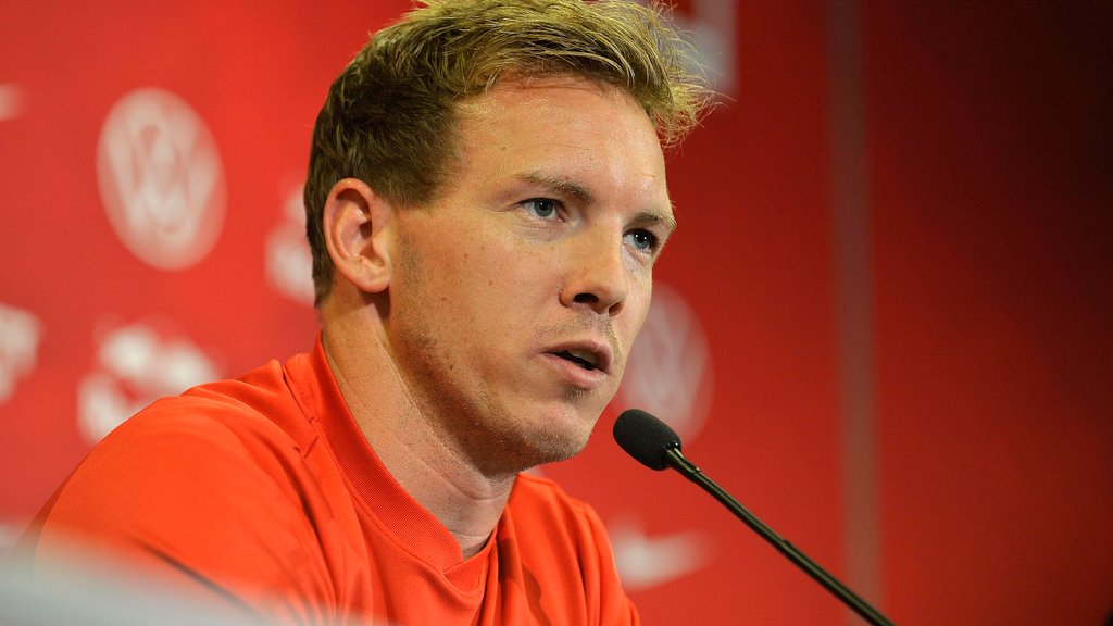 Pressekonferenz bei RB Leipzig mit Julian Nagelsmann.