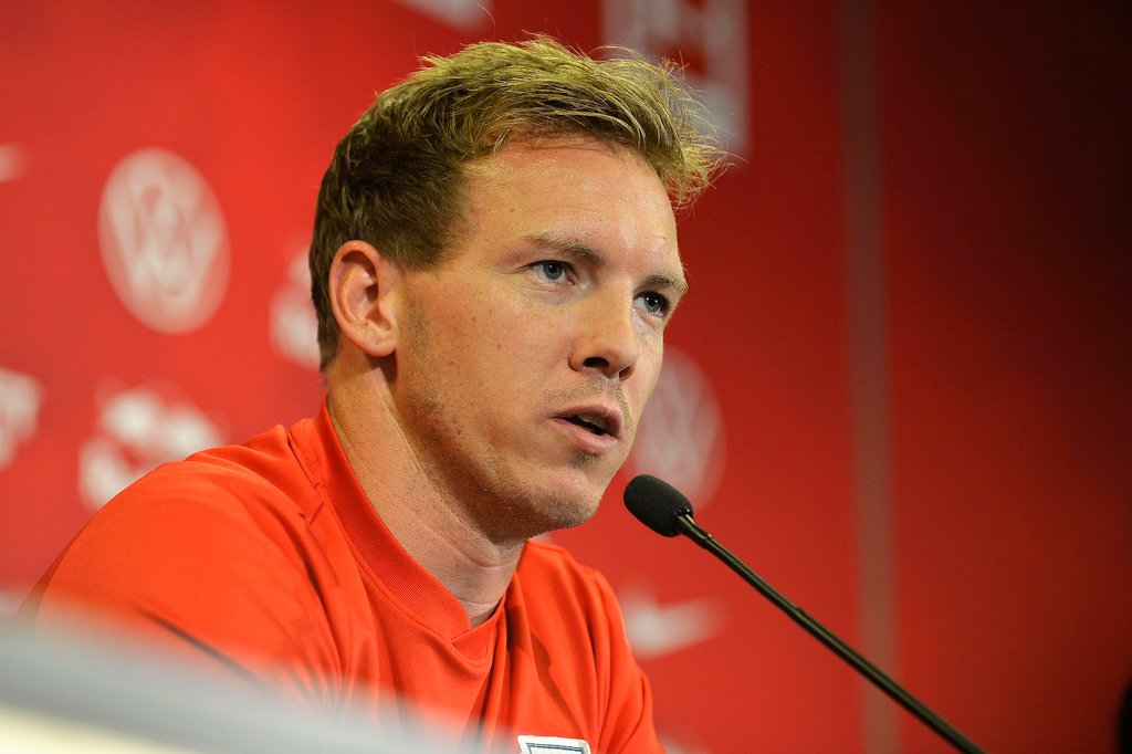 Pressekonferenz bei RB Leipzig mit Julian Nagelsmann.