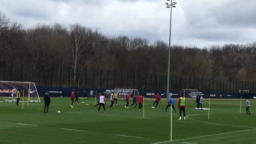 Training bei RB Leipzig am 05.03.2019.
