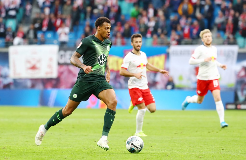 Lukas Nmecha ist derzeit von Manchester City an den VfL Wolfsburg ausgeliehen.