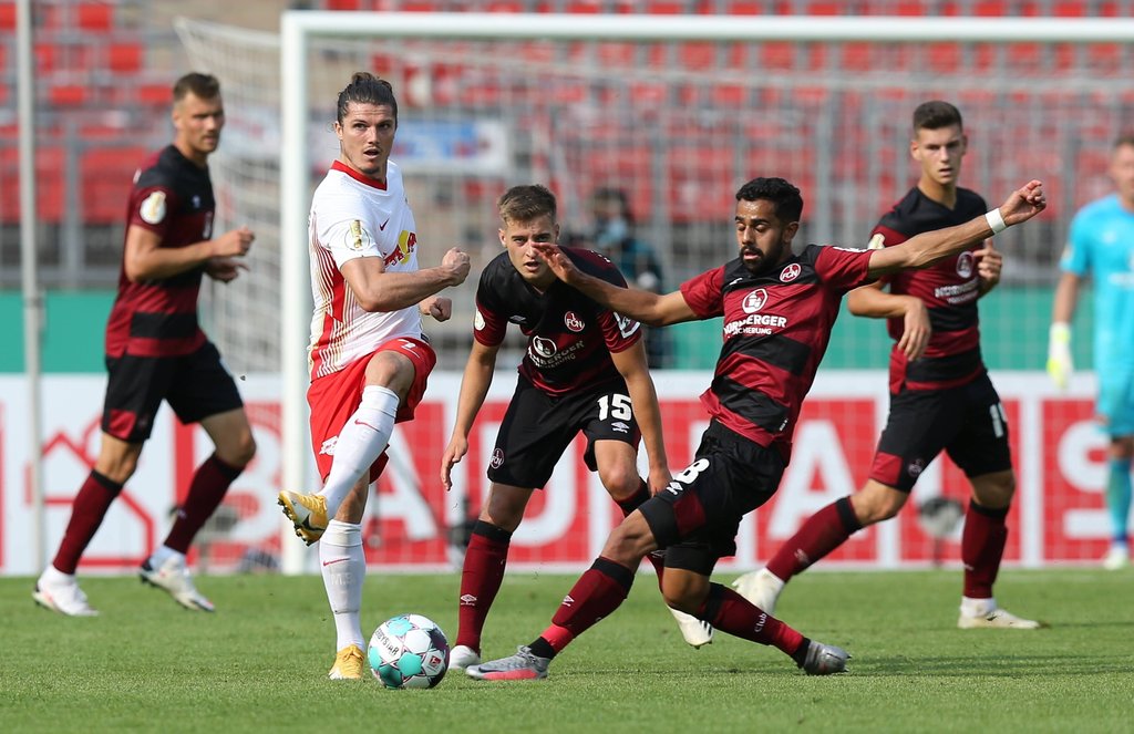 Souveränes Spiel in der ersten Hälfte: Marcel Sabitzer.