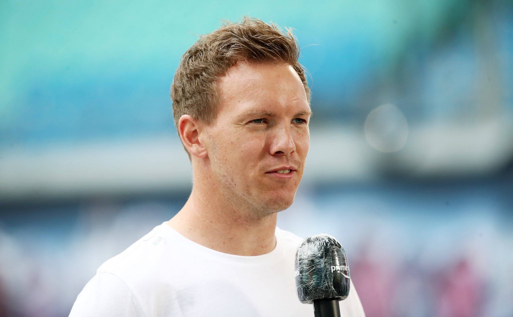 Julian Nagelsmann diskutiert am Sonntag per Liveschaltung im Sport1 Doppelpass.