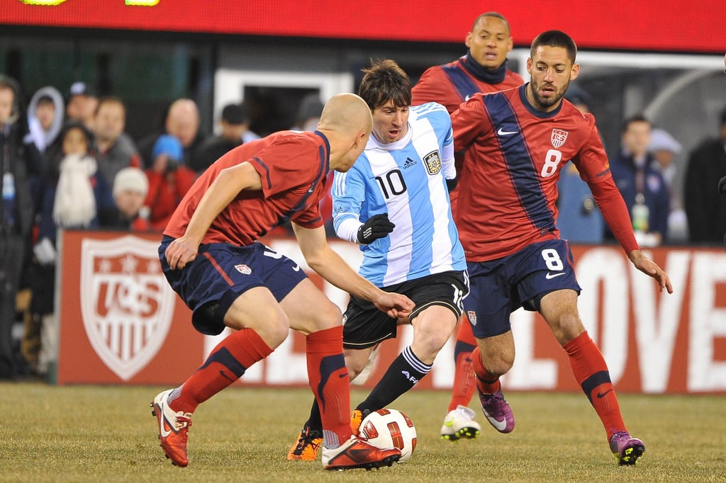 Freundschafts-1:1 gegen die USA: Lionel Messi 2011 im Spiel gegen die USA