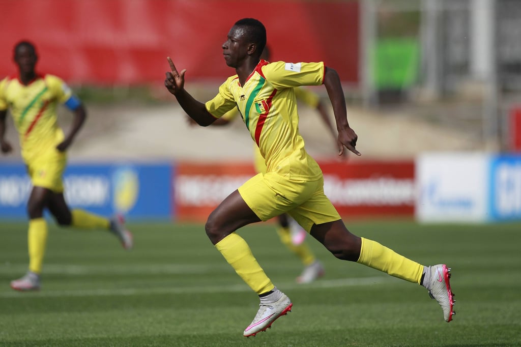 Der junge Amadou Haidara im Trikot Malis beim FIFA U-17 World Cup 2015.