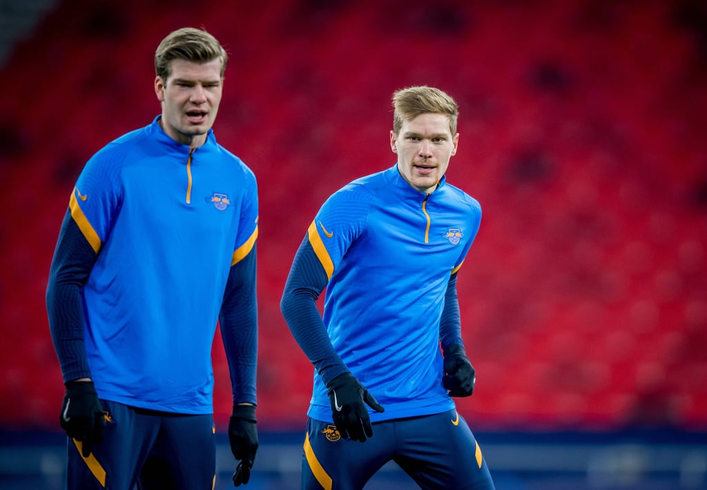 Leipzigs Marcel Halstenberg und Alexander Soerloth könnten noch gehen.