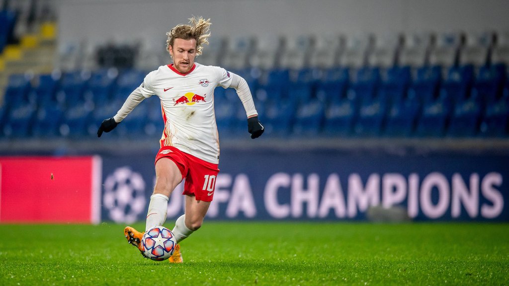 Emil Forsberg kehrt beim Spiel gegen den FC Liverpool noch nicht zurück in den Kader von RB Leipzig.