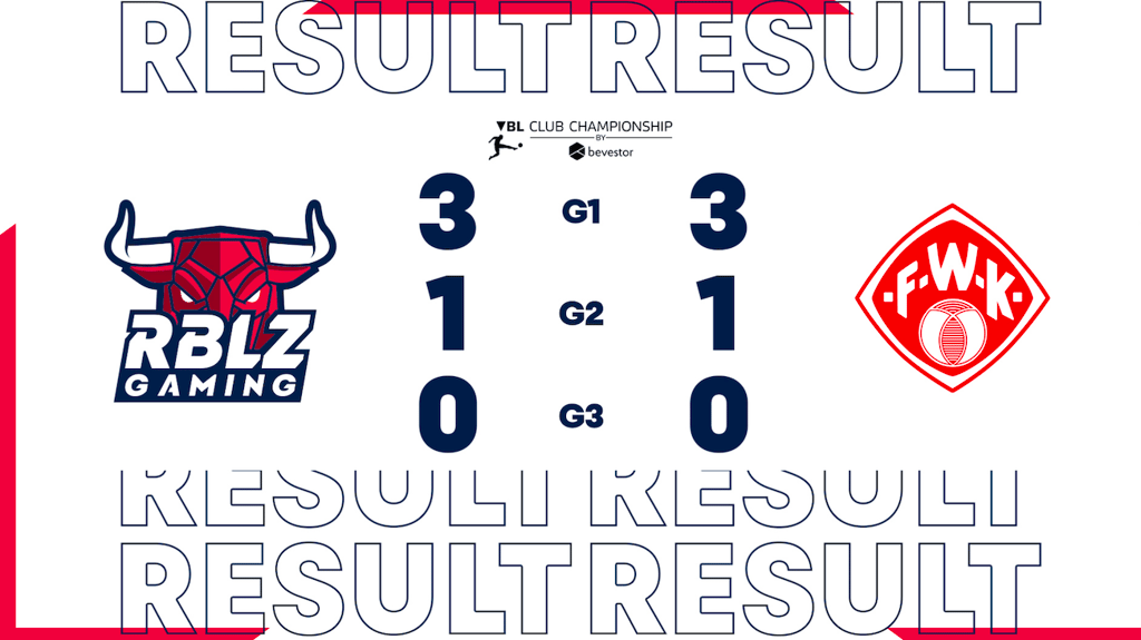 Endergebnis der Partie am 2. Spieltag