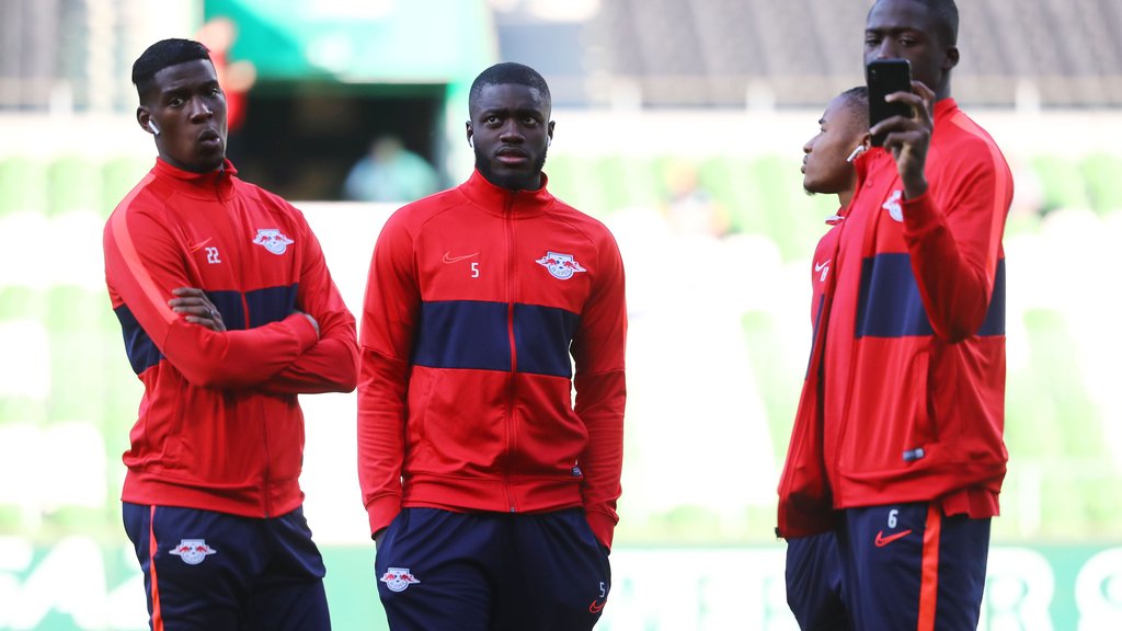 RB-Spieler sind normalerweise begehrt: Upamecano, Nkunku und Konaté hob Julian Nagelsmann besonders hervor.