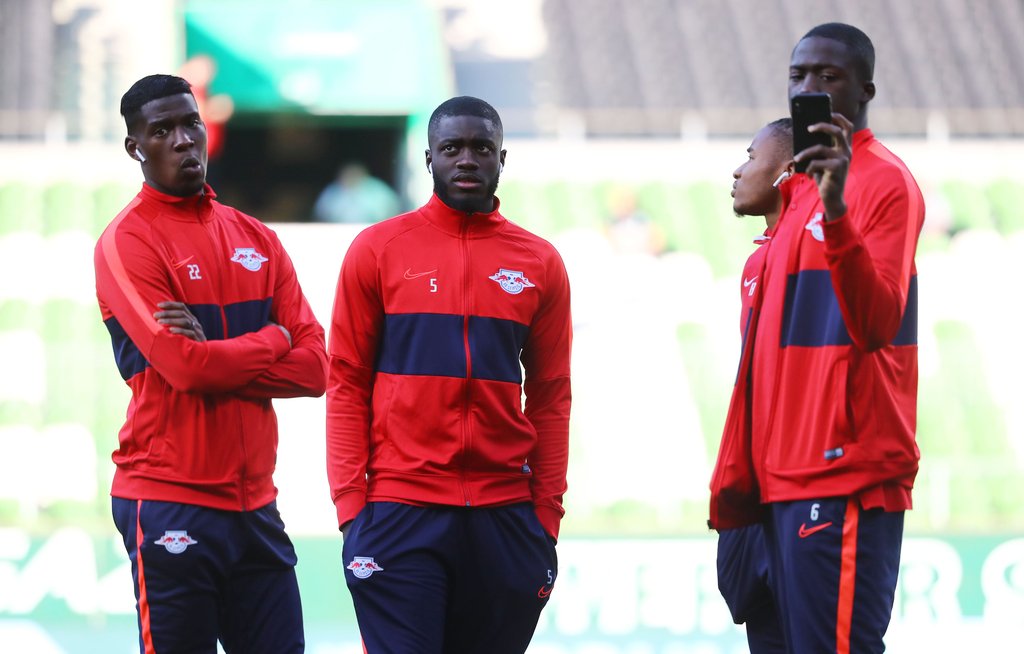 RB-Spieler sind normalerweise begehrt: Upamecano, Nkunku und Konaté hob Julian Nagelsmann besonders hervor.