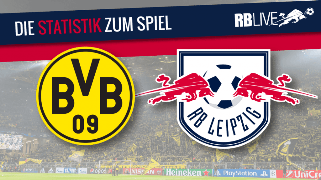 Borussia Dortmund gegen RB Leipzig – die Statistik zum Spiel