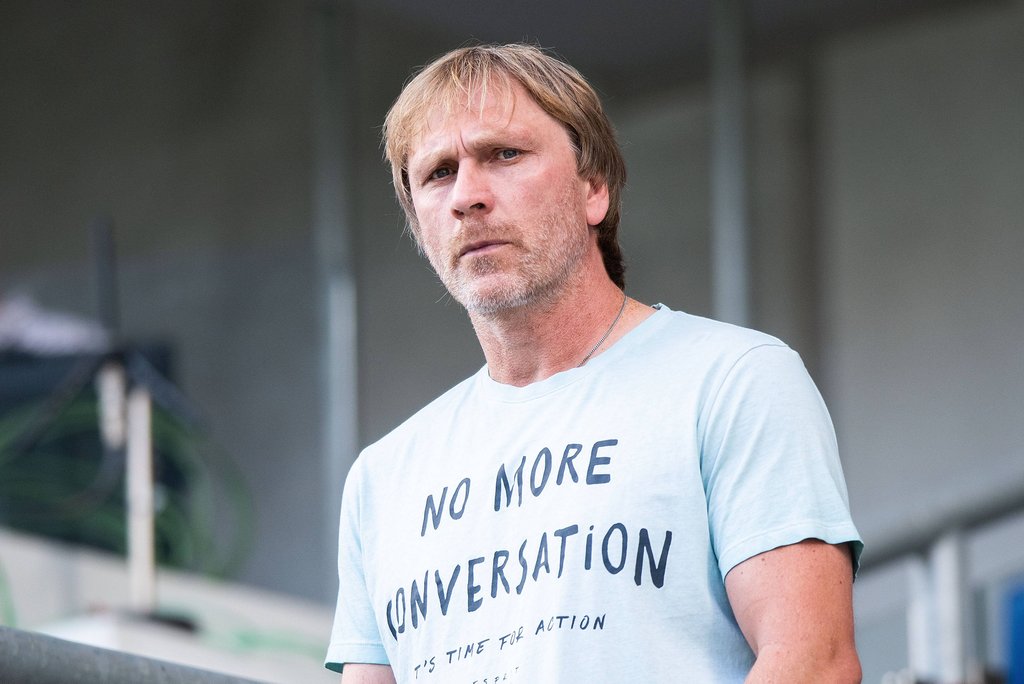 Ansgar Brinkmann sieht Arminia Bielefeld gegen RB Leipzig keinen Punkt holen.