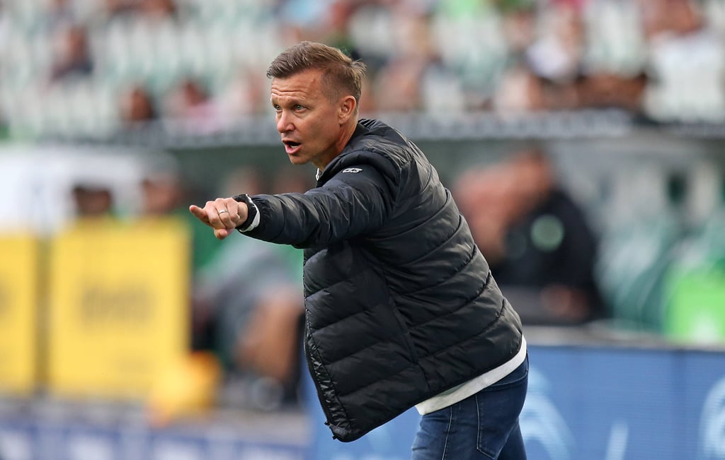 RB Leipzigs Coach Jesse Marsch steht gegen Hertha BSC Berlin unter Druck