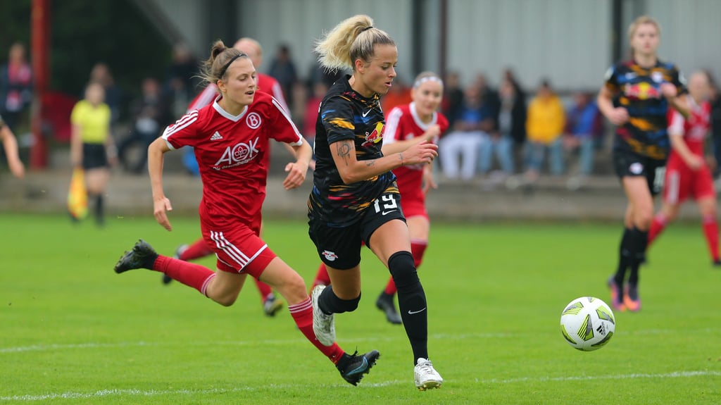 Jenny Hipp will mit RB Leipzig aufsteigen. 