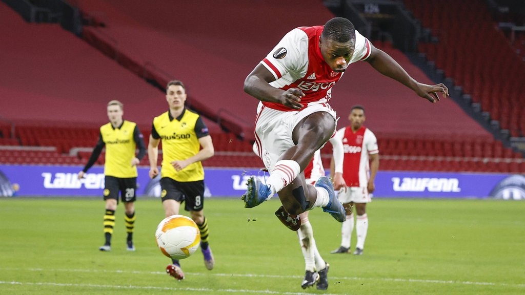 Kraftpaket: Brian Brobbey am Donnerstagabend in der Europa League.