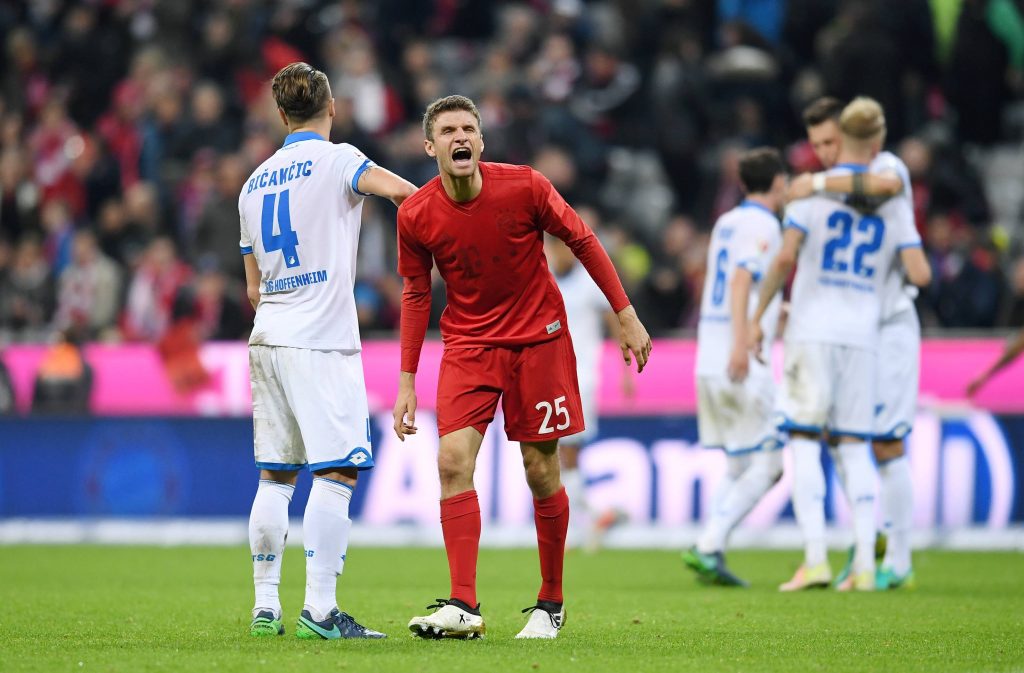 Hatte den Siegtreffer für Bayern München gegen Hoffenheim auf dem Fuß: Thomas Müller