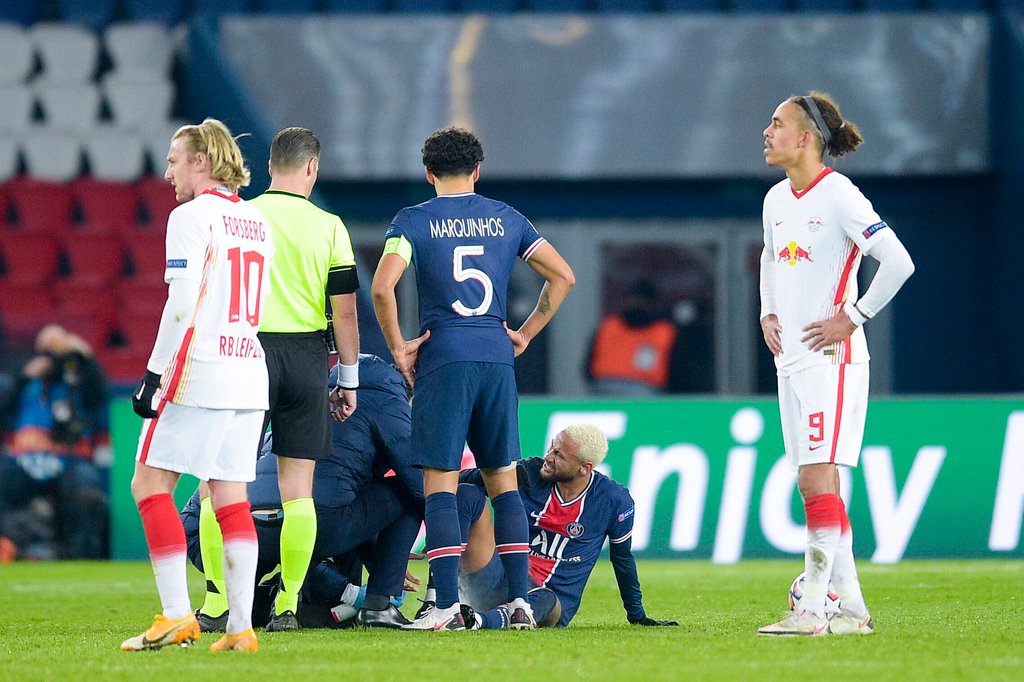 Schwer zu fassen dieses 0:1: Emil Forsberg und Yussuf Poulsen