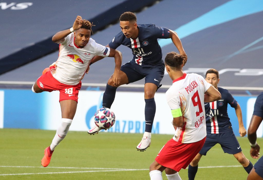 Ein Spiel gegen die Ex-Kollegen von Paris St. Germain gab es für Nkunku mit RB Leipzig bereits.