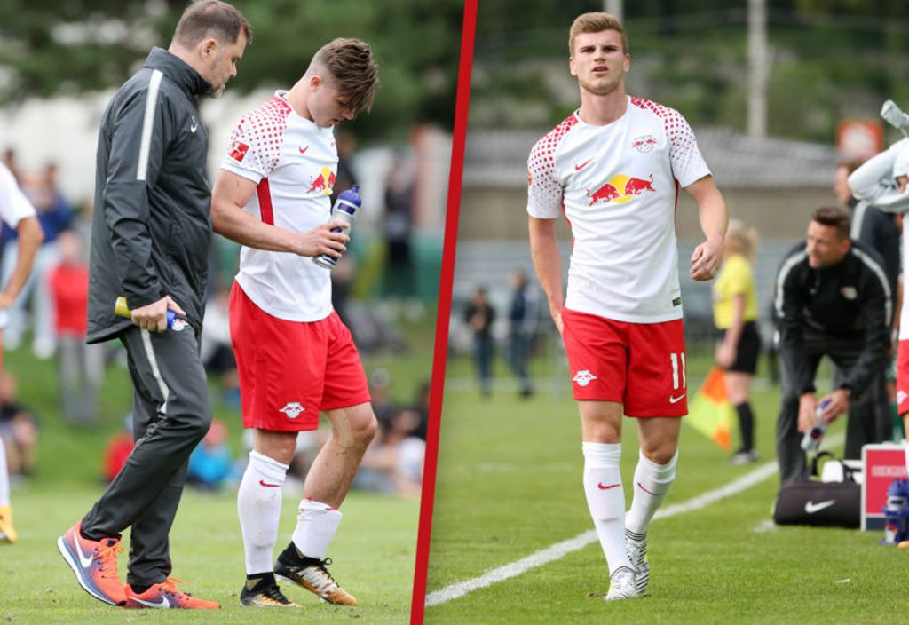 Marcel Sabitzer (Prellung) und Timo Werner (Zerrung) haben sich im Teststpiel verletzt.
