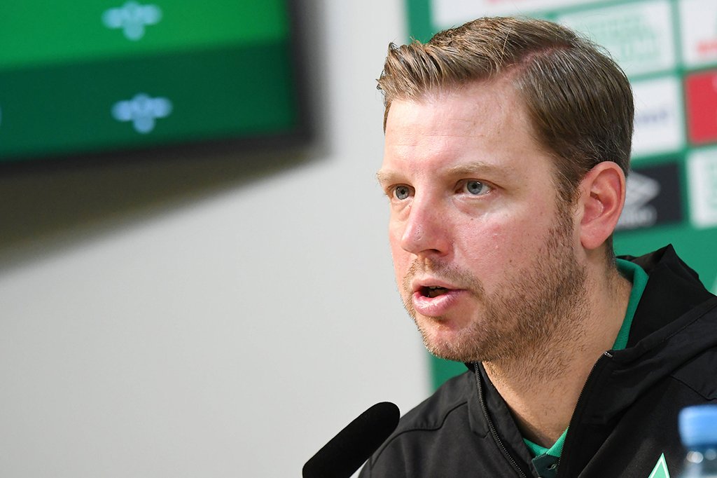 Florian Kohfeldt hat Werder-Scout Clemens Fritz mit nach Leipzig beordert.