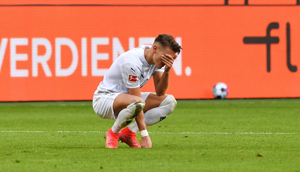 Frustriert: Mönchengladbachs Hannes Wolf.