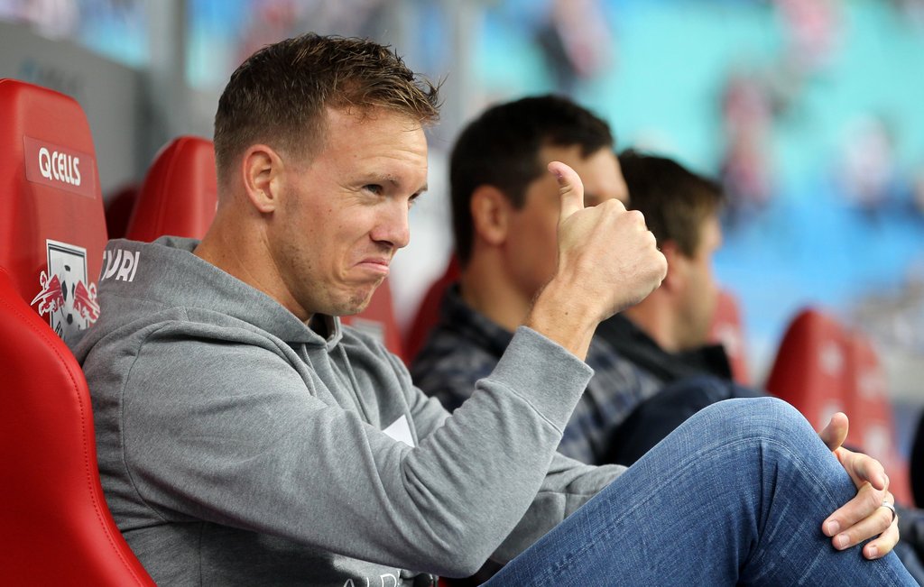 RB Leipzigs Trainer Julian Nagelsmann