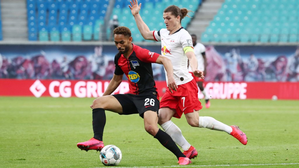 Spiel gegen die Ex-Kollegen: Matheus Cunha kehrt mit der Hertha zum zweiten Mal nach Leipzig zurück.