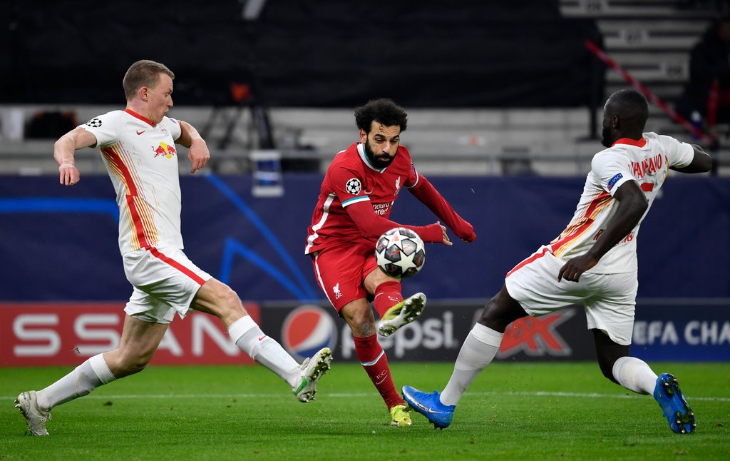 Powerhaus ohne Zugriff: Mo Salah erzielt durch die Gasse das 1:0