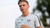 Erik Majetschak aus der RB-Leipzig-U19 darf unter den Augen von Bruder Toni in Eilenburg für die deutsche U18 gegen Frankreich ran.