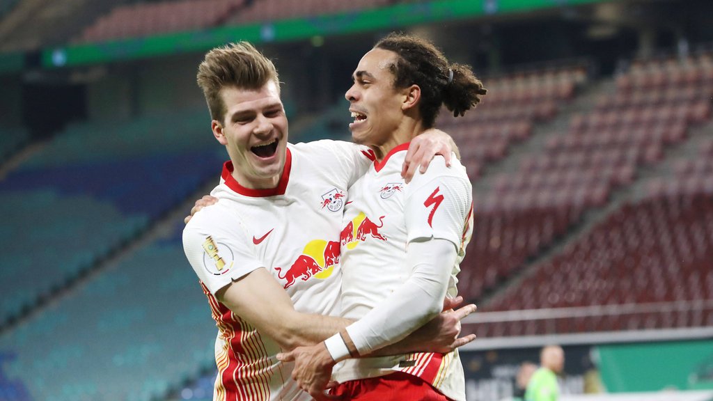 Zusammen in der Startelf: Yussuf Poulsen und Alexander Sörloth.