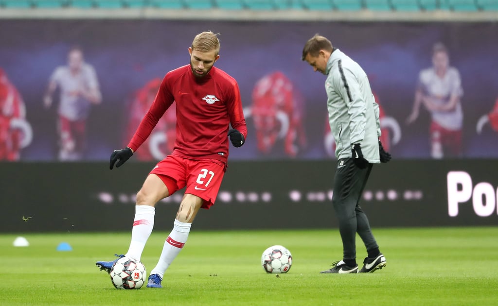 Konrad Laimer hat bereits mit Jesse Marsch trainiert.