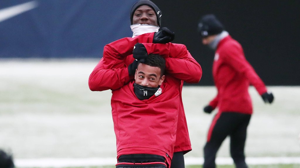 Ibrahima Konaté und Tyler Adams könnten gegen Augsburg wieder gemeinsam auflaufen.